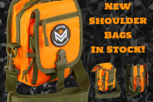 You'll always know where your new BLAZE ORANGE shoulder bag is!