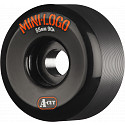 Mini Logo Skateboard Wheels A-cut 55mm 90A Black 4pk