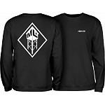 Mini Logo Watchtower Sweatshirt Crew Black