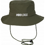 Mini Logo Stencil Logo Boonie Hat Army Green - S