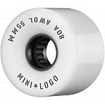Mini Logo AWOL Skateboard Wheels 55mm 80A White 4pk