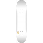 MINI LOGO DETONATOR "15" SKATEBOARD DECK 191 K16 SOLID WHITE - 7.5 X 28.65 - MINI