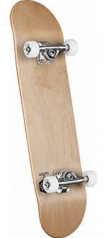 Mini Logo Skateboard Assembly Chevron Detonator - Natural - Birch 7.75 x 31.08