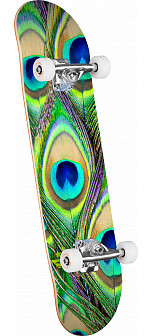 Mini Logo Birch Skateboard Assembly Peacock Feathr 191 K16 - 7.5