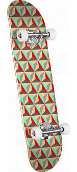 Mini logo Birch Skateboard Assembly Pattern - Tri 191 K16 - 7.5"