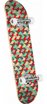 Mini Logo Birch Skateboard Assembly Pattern Grate 291 K20 - 7.75"