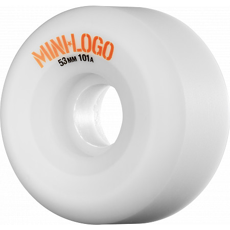 Mini Logo A cut Wheel 53mm 101A 4pk - Mini Logo Skateboards