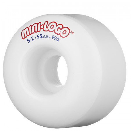 Mini Logo S-2 Wheel 55mm 99A (4pk) - Mini Logo Skateboards