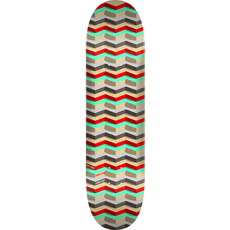 MINI LOGO PATTERN STEPS SKATEBOARD DECK 244 K20 - 8.5 x 32 - Mini 