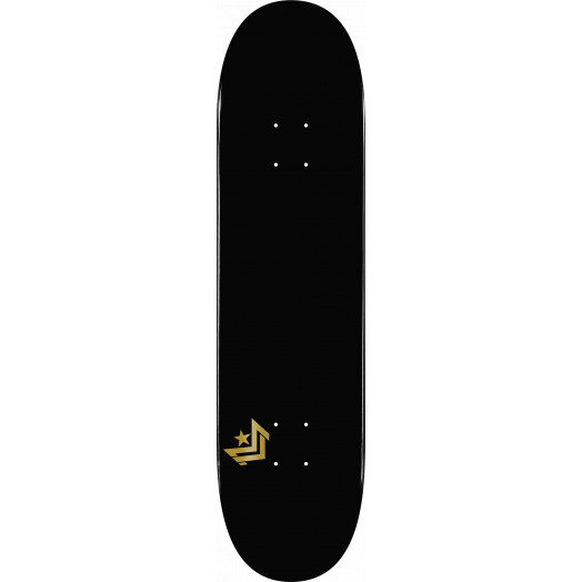 Mini Logo Chevron Skateboard Deck 191 Black - 7.5 x 28.65